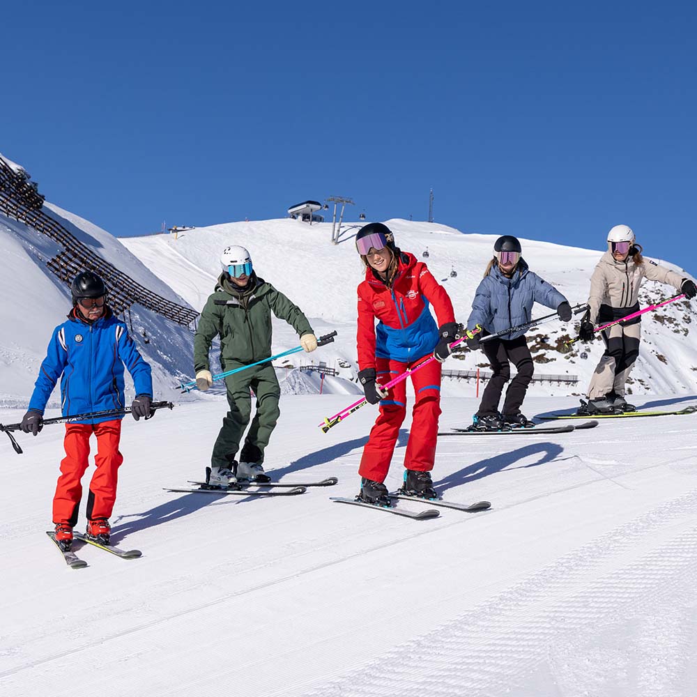 ski school saalbach learn