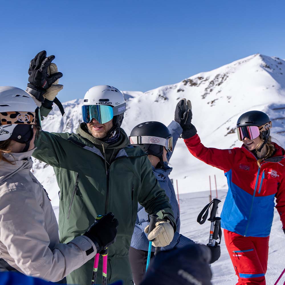 Gruppenskikrus Skischule Saalbach